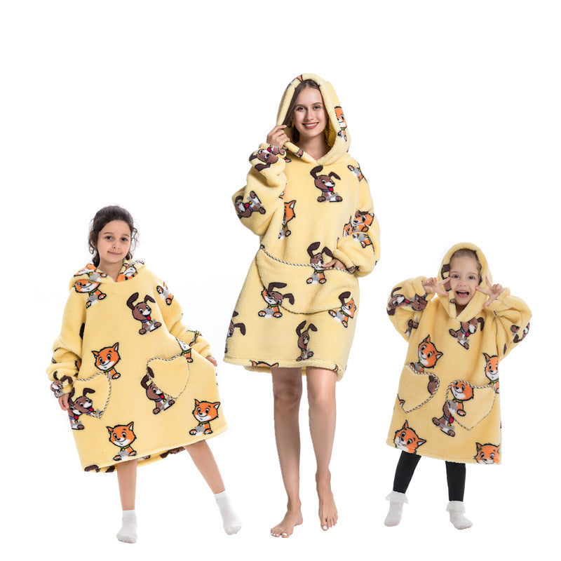 Blanket Hoodie Warm Pullover