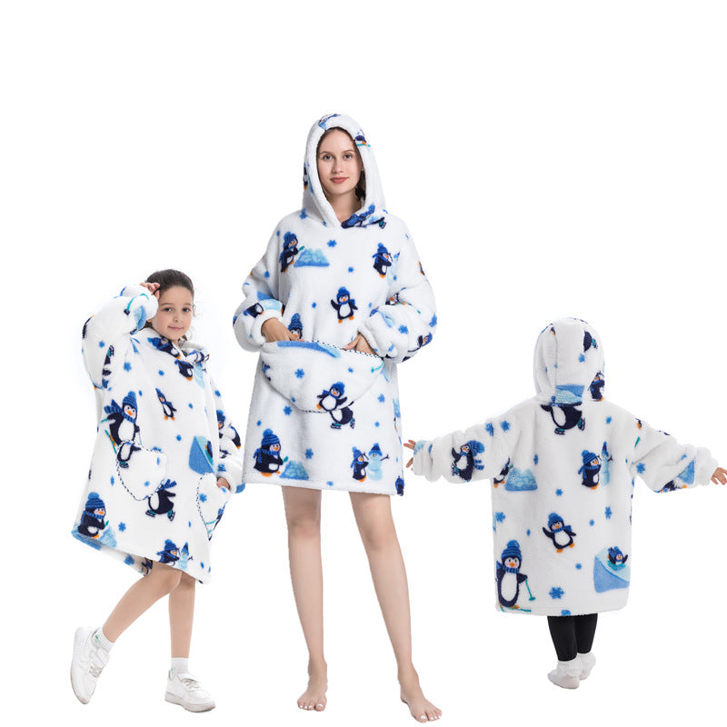 Blanket Hoodie Warm Pullover