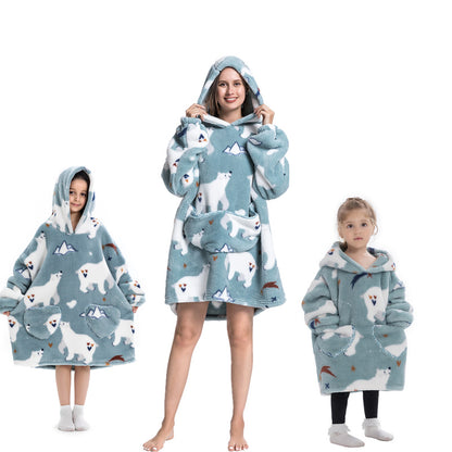 Blanket Hoodie Warm Pullover