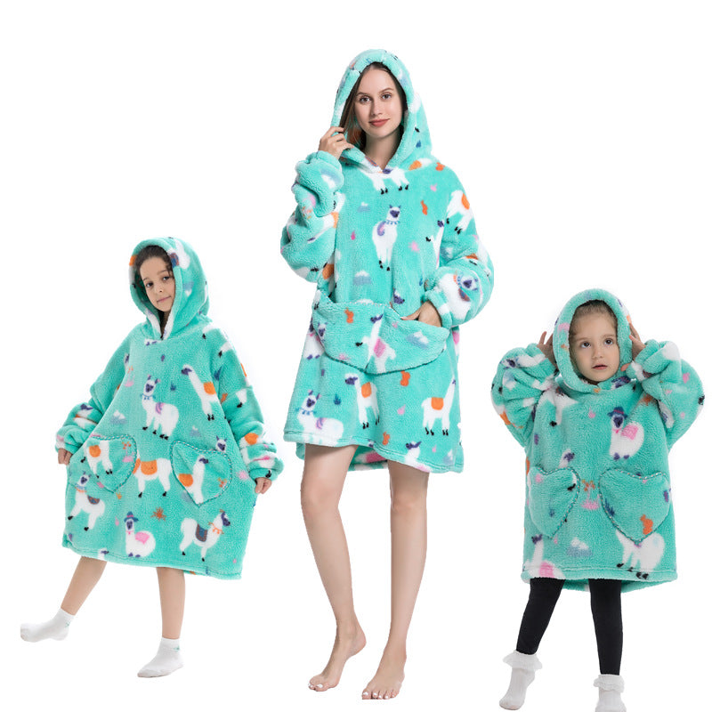 Blanket Hoodie Warm Pullover