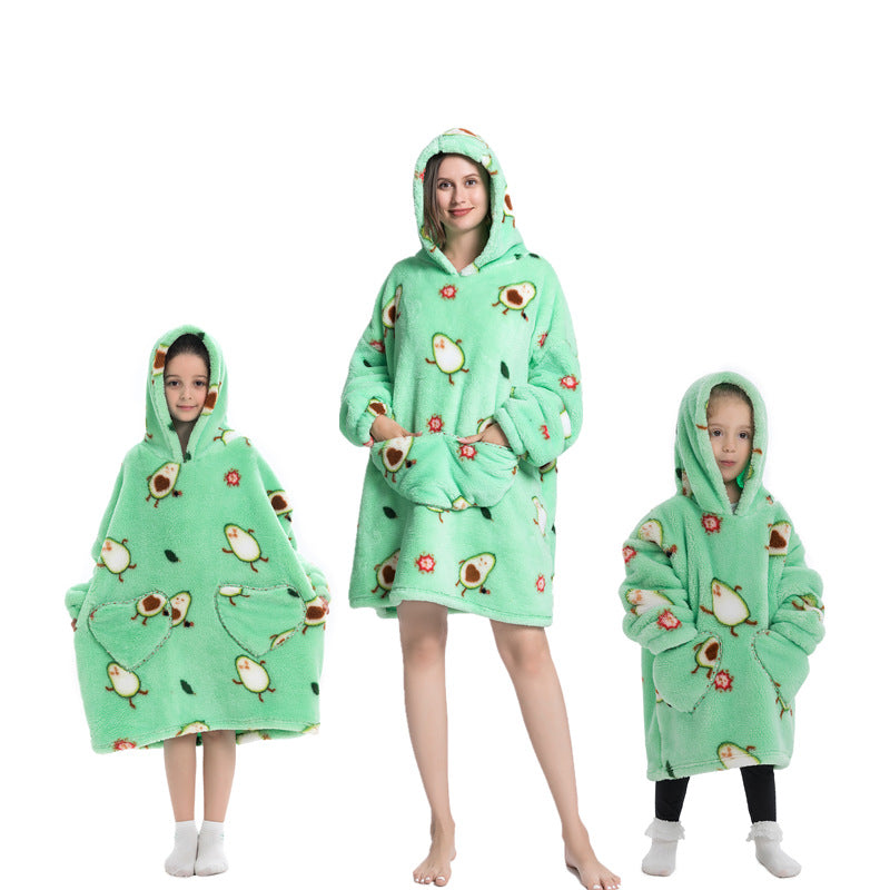 Blanket Hoodie Warm Pullover