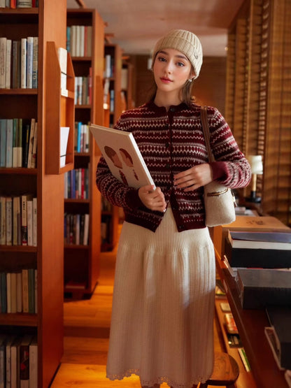 Blended Knitted Cardigan