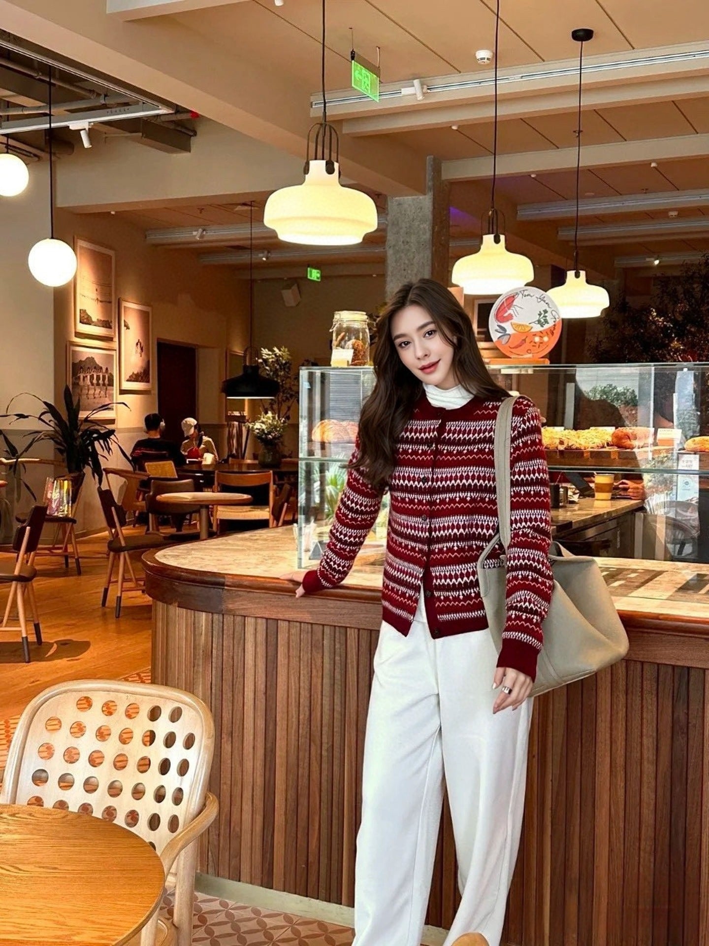 Blended Knitted Cardigan