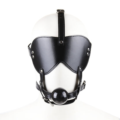Blindfold with multiple pinholes inserted