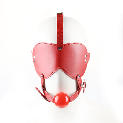 Blindfold with multiple pinholes inserted