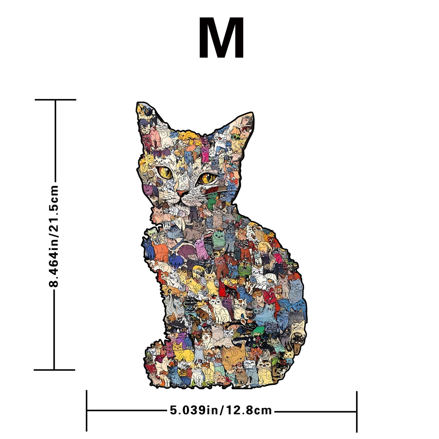 Block Cat Puzzle Toy