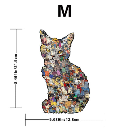 Block Cat Puzzle Toy