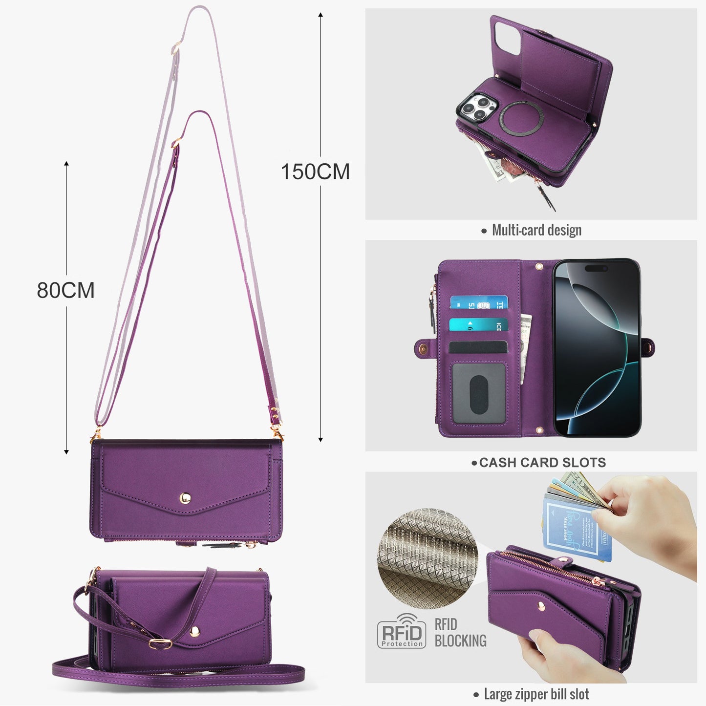 Blocking Magnetic Phone Case