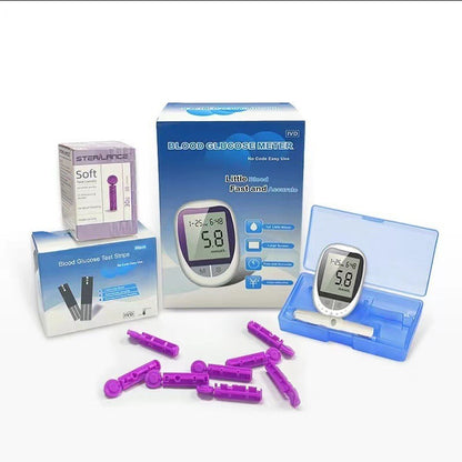 Blood Glucose Meter Foreign Trade English Export Code-free Blood Glucose Tester Blood glucose monitor