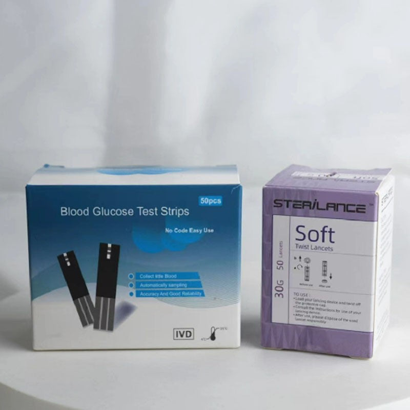 Blood Glucose Meter Foreign Trade English Export Code-free Blood Glucose Tester Blood glucose monitor