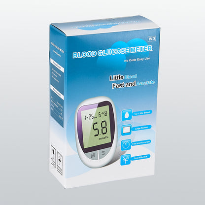 Blood Glucose Meter Foreign Trade English Export Code-free Blood Glucose Tester Blood glucose monitor
