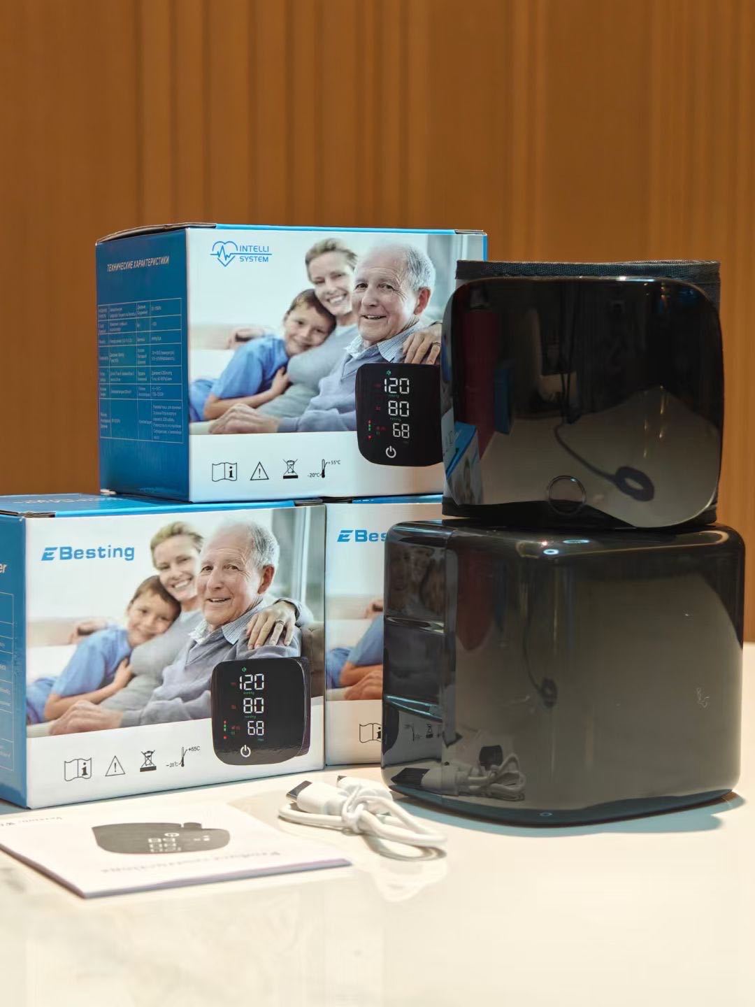 Blood pressure monitor for home use
