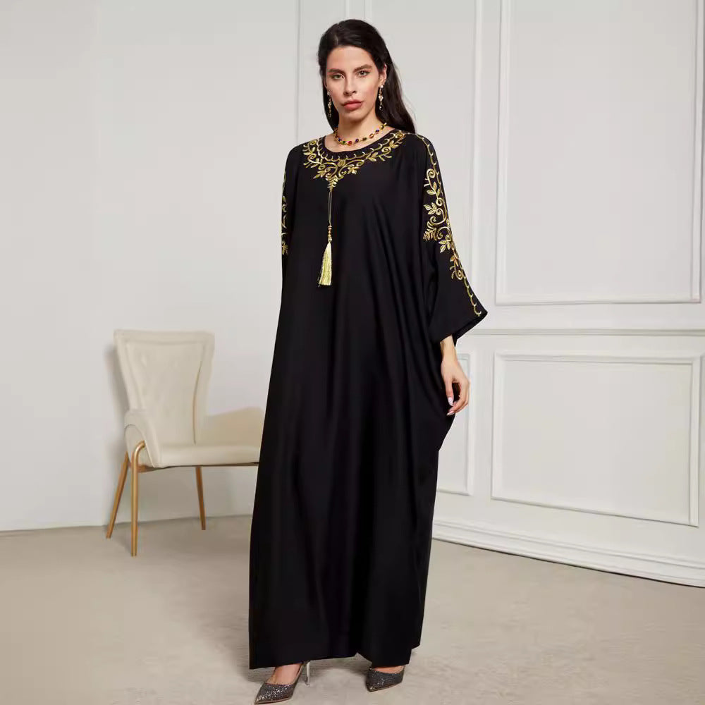 Blouse with embroidery dress