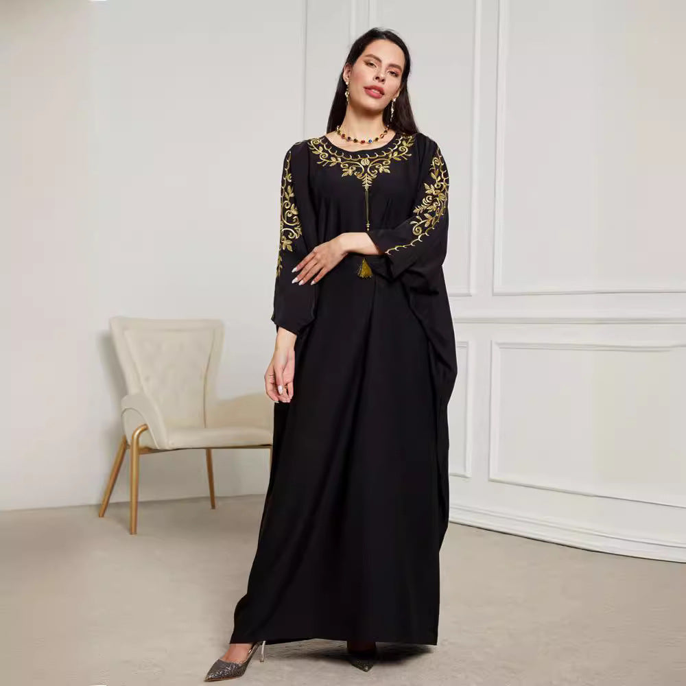 Blouse with embroidery dress