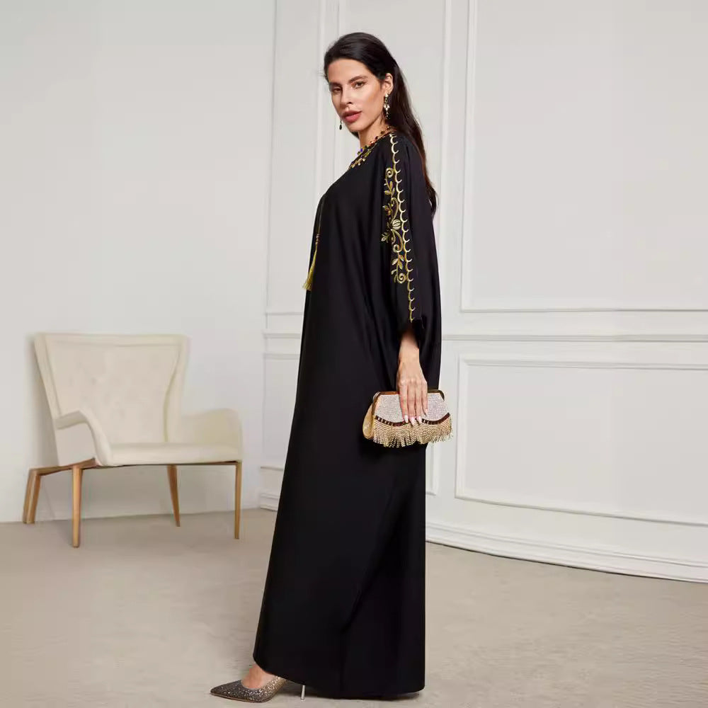 Blouse with embroidery dress