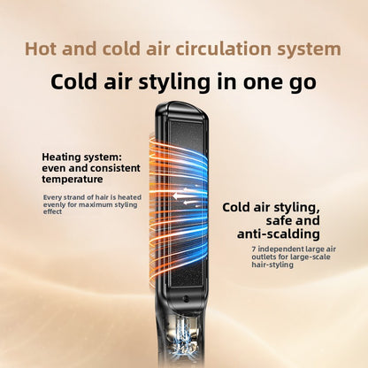 Blow-dry straightener