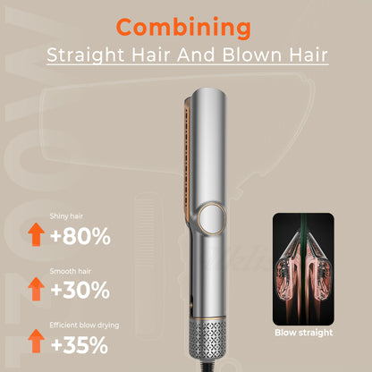 Blow-dry straightener