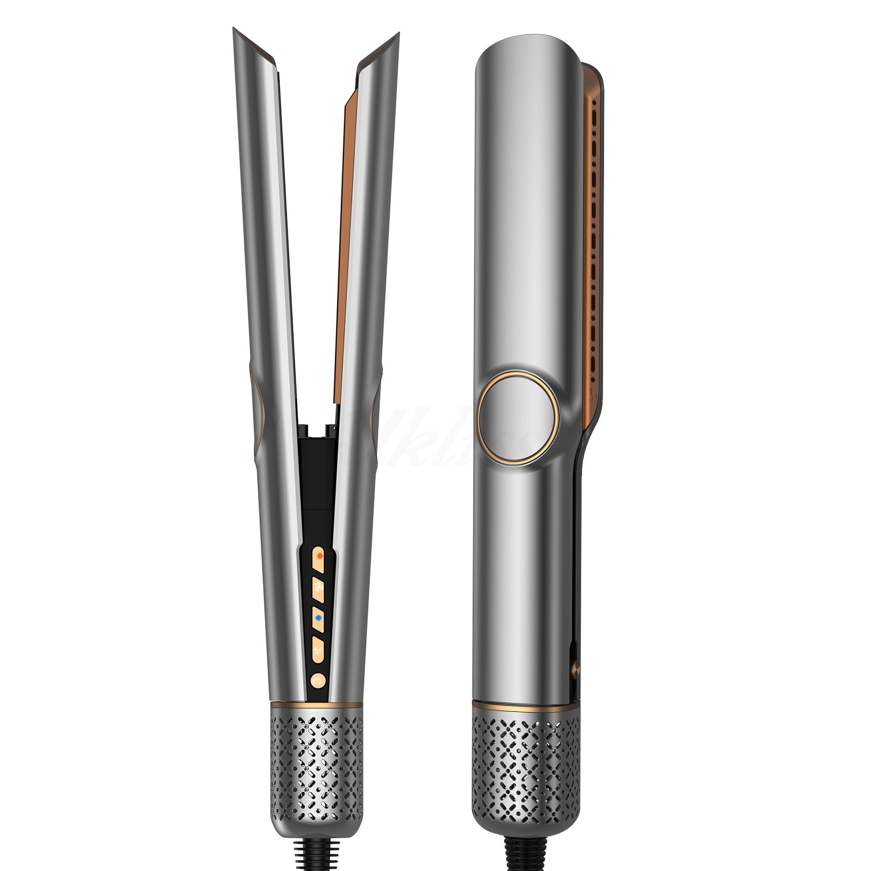 Blow-dry straightener
