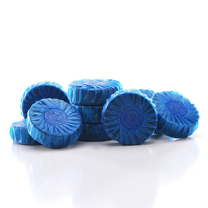 Blue Bubble Toilet Cleanser Block - Lavender Scent (10 Pack)