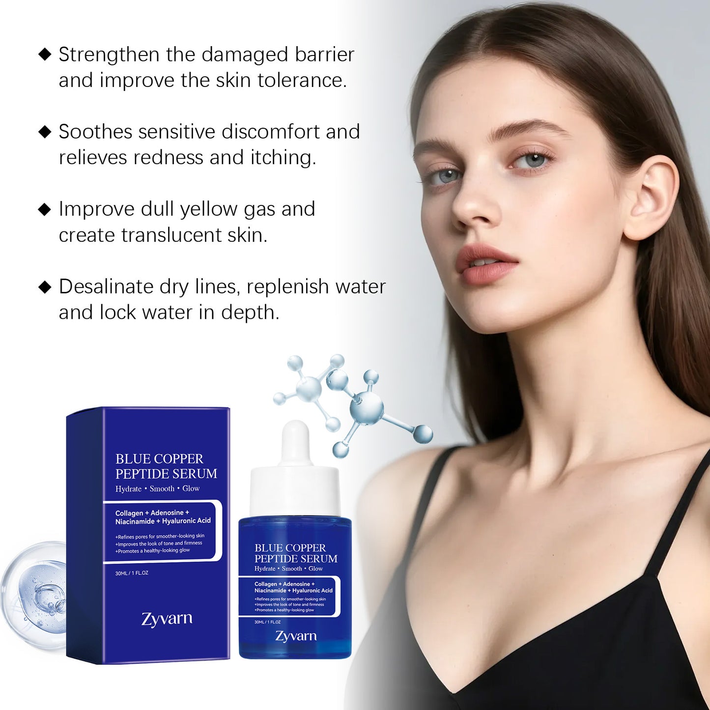 Blue Copper Peptide Moisturizing Essence