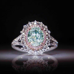 Blue Crystal Ring