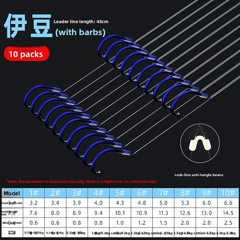 Blue Ghost Tooth Fishing Hook Set