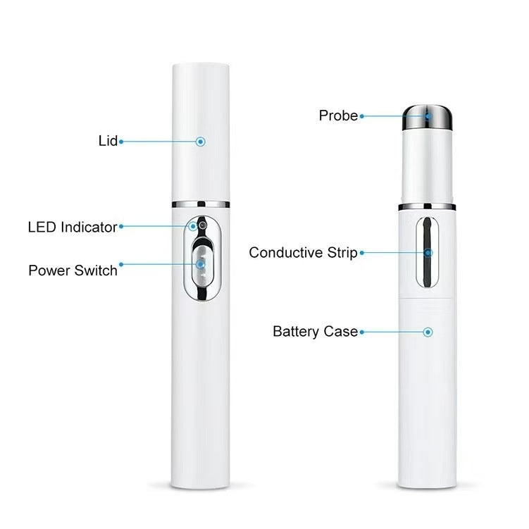 Blue laser mole remover