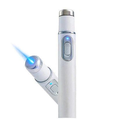 Blue laser mole remover