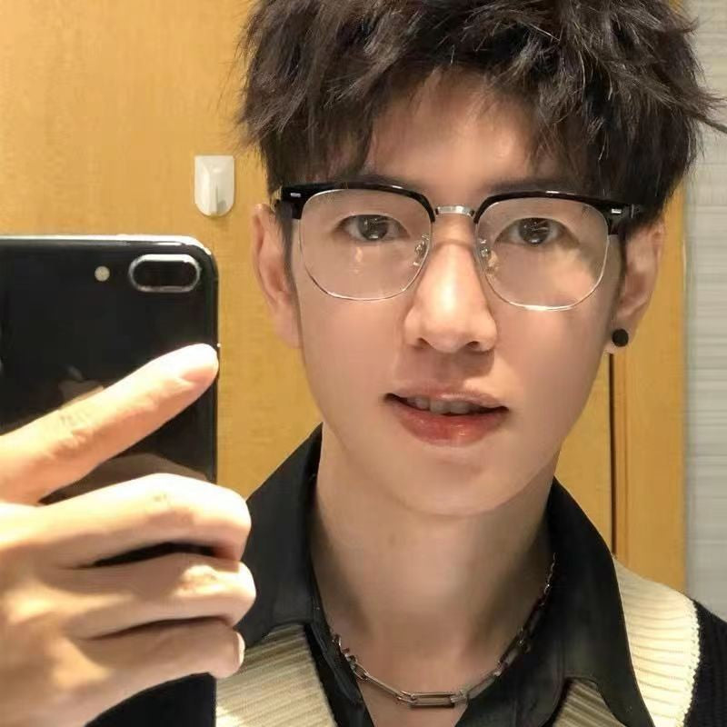 Blue-light blocking glasses