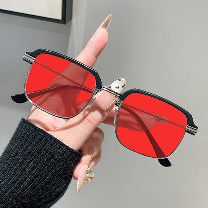 Blue-light-blocking glasses