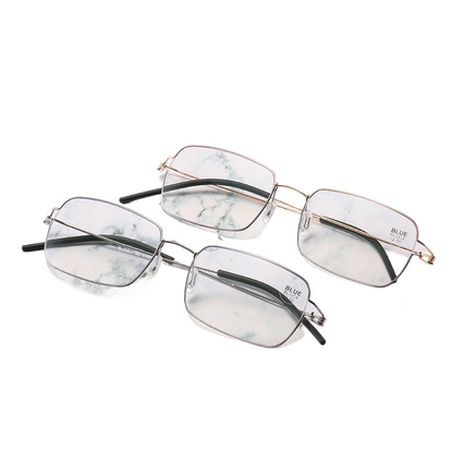 Blue-light-blocking reading glasses