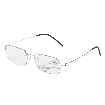 Blue-light-blocking reading glasses
