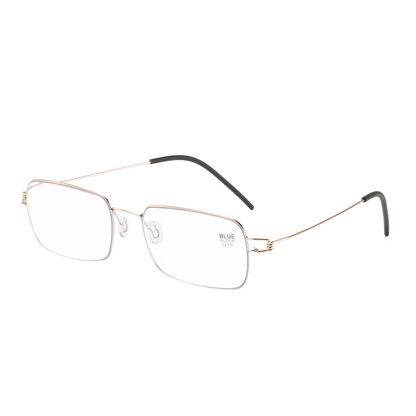 Blue-light-blocking reading glasses