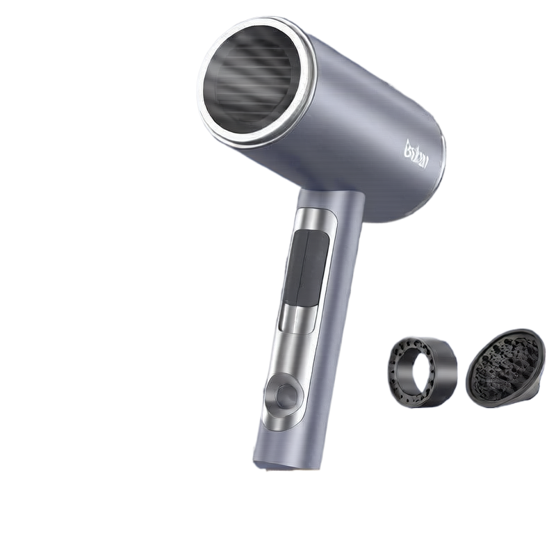 Blue light negative ion electric hair dryer