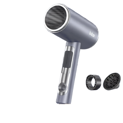 Blue light negative ion electric hair dryer