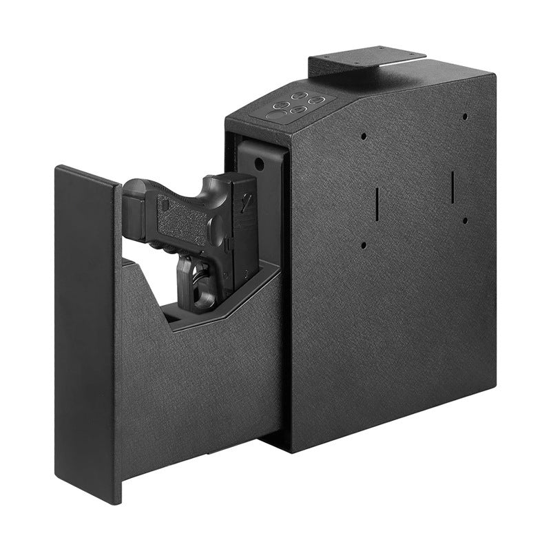 Blue Light Silent Fingerprint Password Key Box