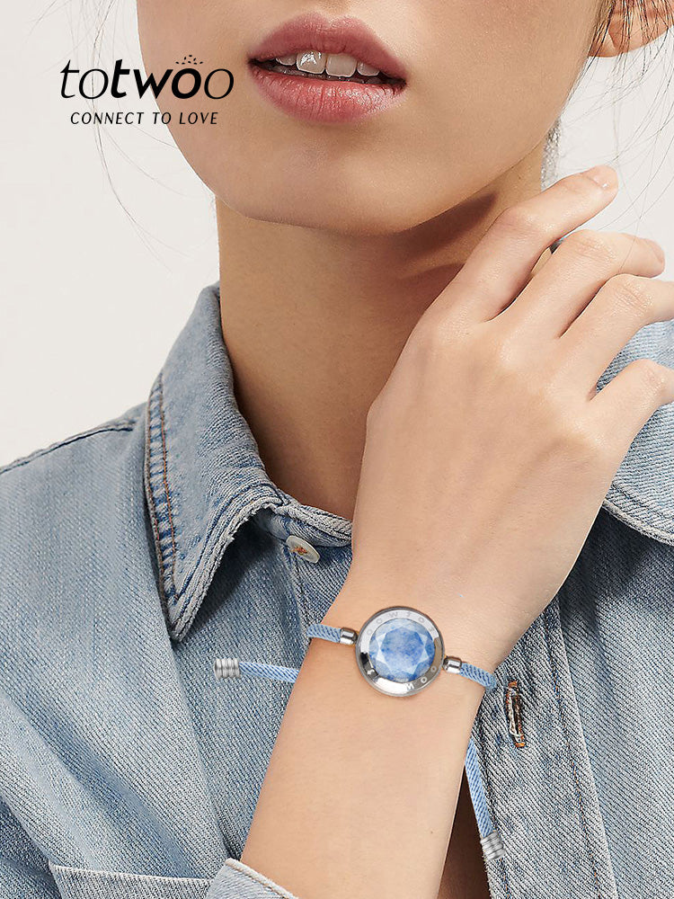 Blue Lovers Sensor Vibrating Bracelet