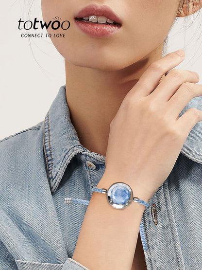 Blue Lovers Sensor Vibrating Bracelet