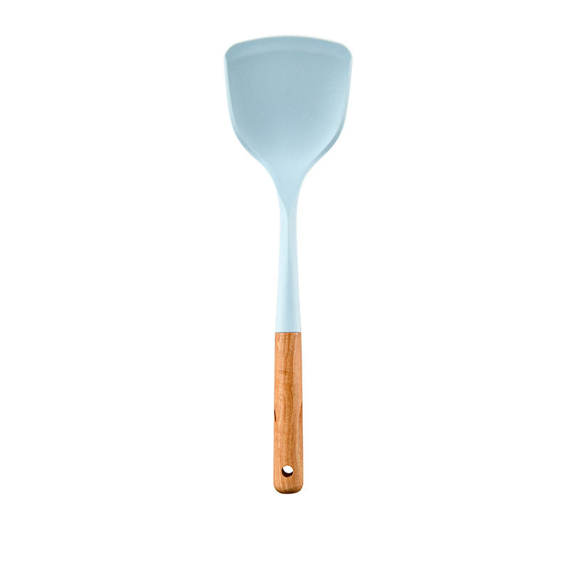 Blue silicone kitchenware set