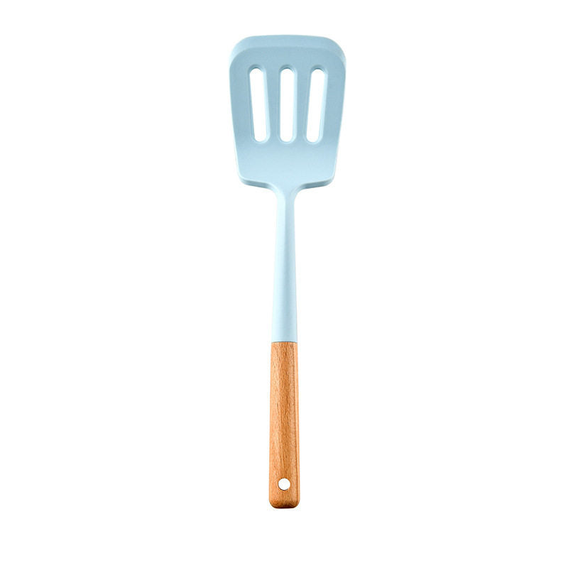 Blue silicone kitchenware set