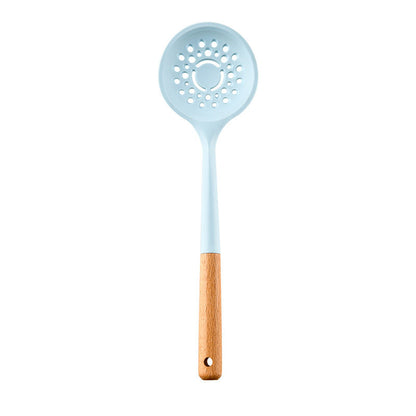 Blue silicone kitchenware set