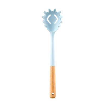 Blue silicone kitchenware set