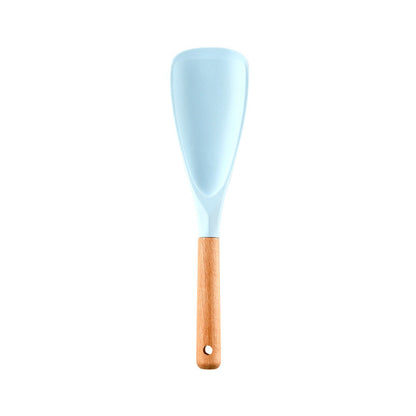 Blue silicone kitchenware set