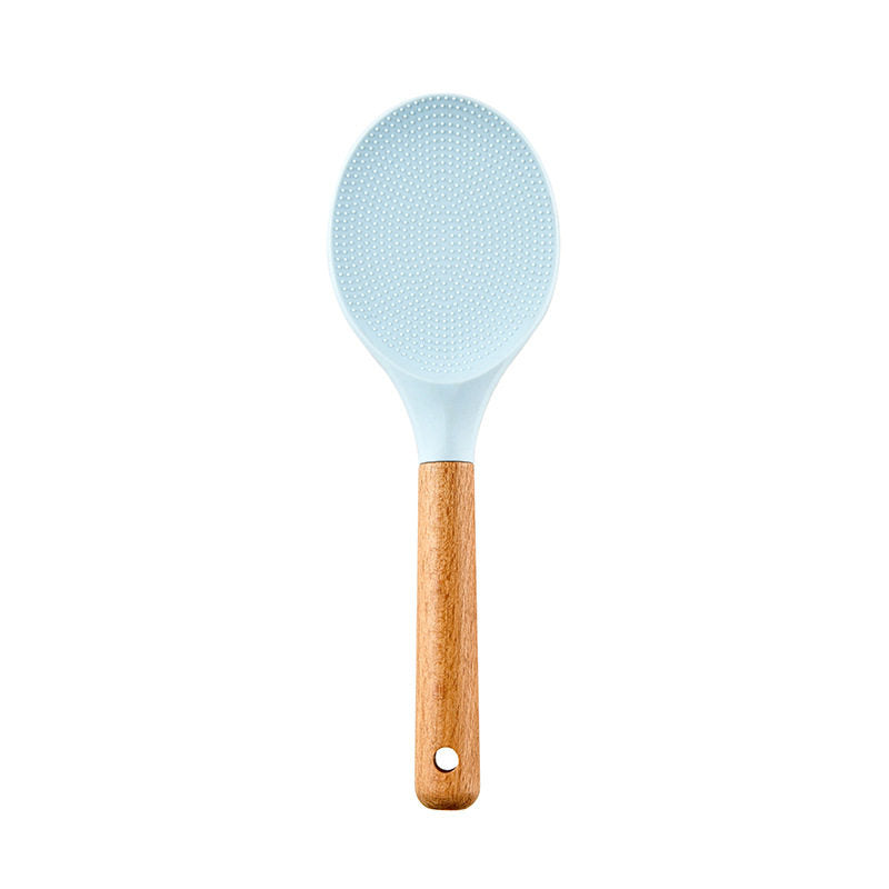 Blue silicone kitchenware set