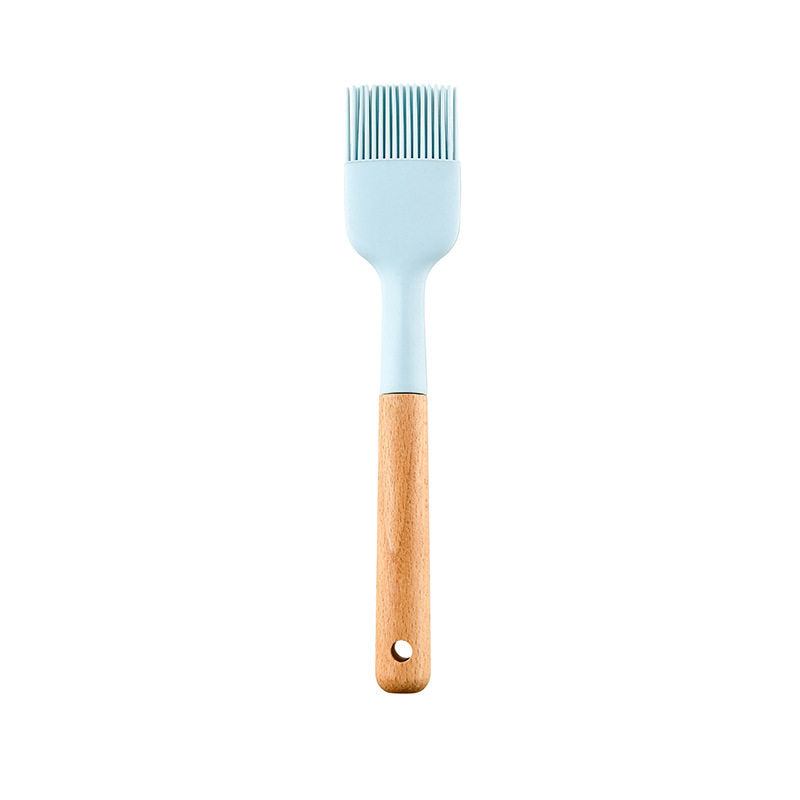 Blue silicone kitchenware set