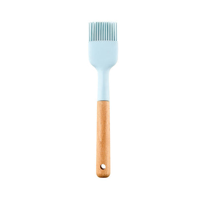 Blue silicone kitchenware set