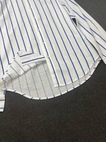 Blue striped shirt