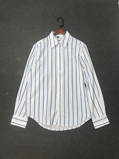 Blue striped shirt
