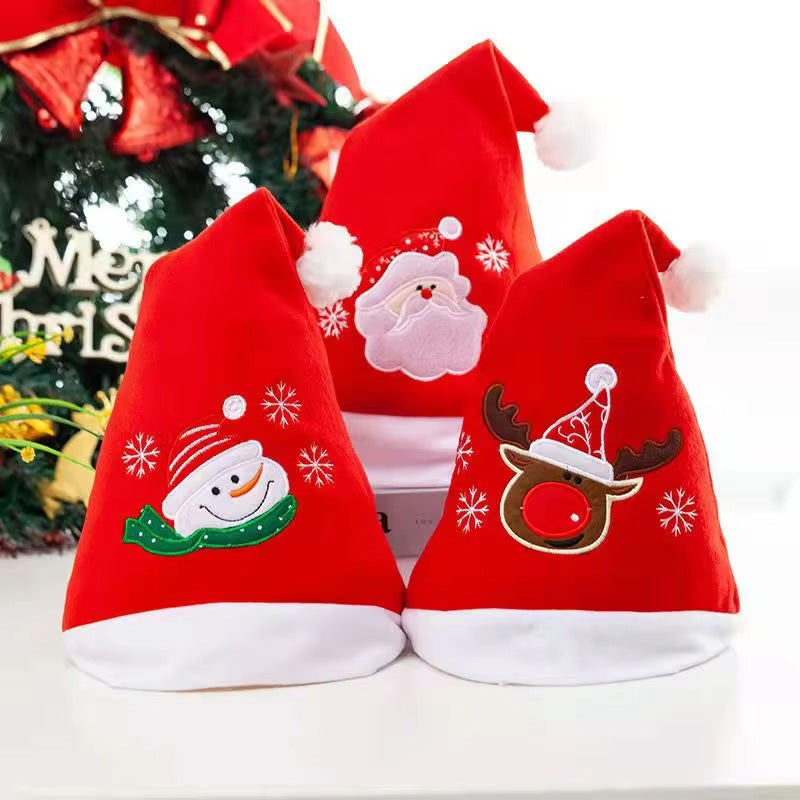 Blue Swing Snowman Fabric Doll Christmas Decoration
