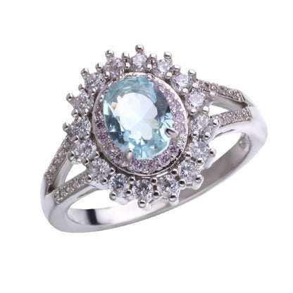 Blue Topaz Ladies' Ring